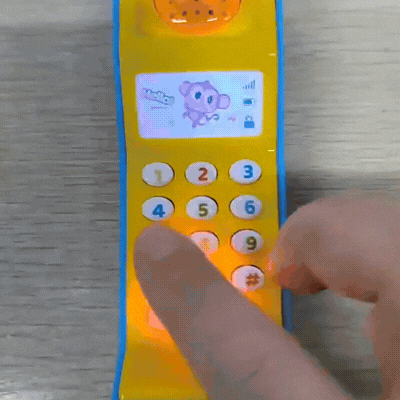 Interaktives Lerntelefon für Kinder – Musik, Licht & spielerisches Lernen