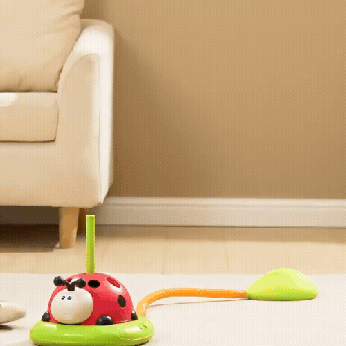 3-in-1 Ladybug Spielzeug: Springen, Werfen, Raketen!