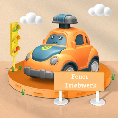 Drücken & Gehen Auto Spielzeug – Lern und Spielset Fahrzeuge