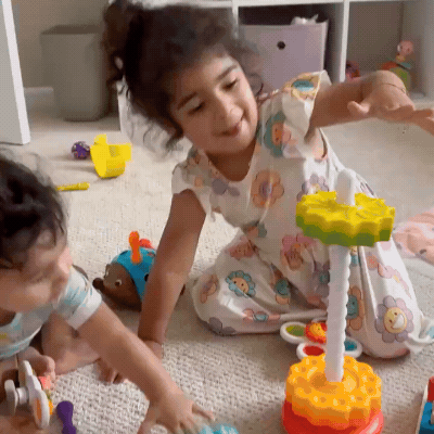 Farbenfrohe Lern-Ringe – Motorik & Kreativität fördern