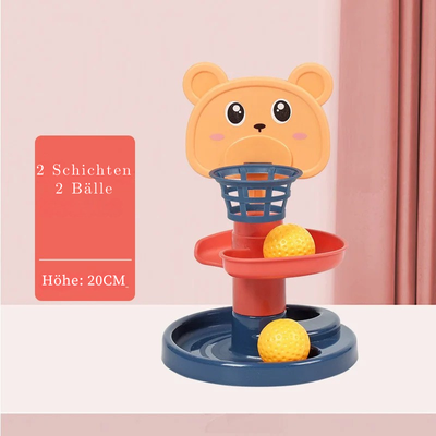 Bunte Rollen Ball Turm– Spielend lernen & staunen