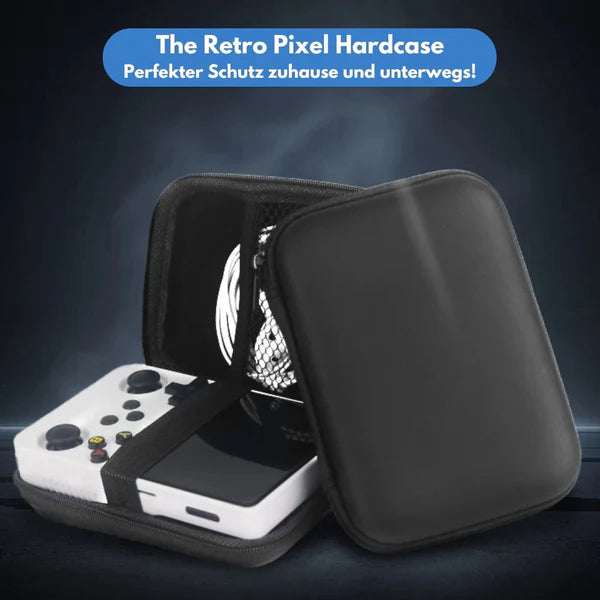 R36S Retro Pixel – Handheld Gaming mit Nostalgie & Power Hardcase