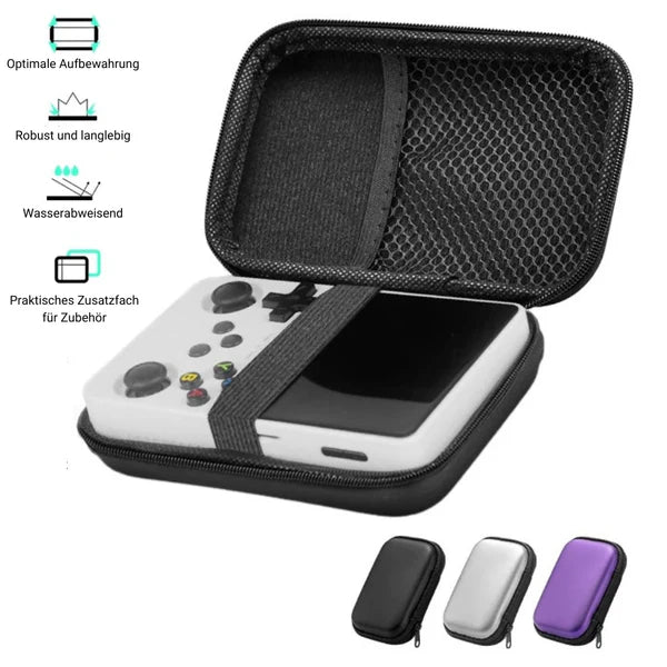 R36S Retro Pixel – Handheld Gaming mit Nostalgie & Power Hardcase
