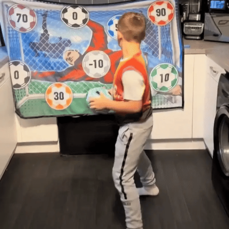 Fußballspielmatte für Kinder – Zielschießen, Spaß & Bewegung
