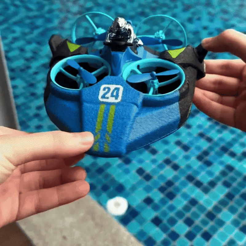 3-in-1 RC Fahrzeug Drohne Auto Boot