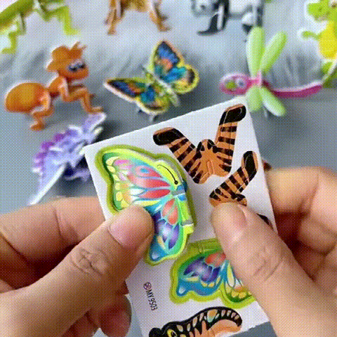 25 Stück Lustige Insekten Puzzles – Spaß & Lernen für Kinder