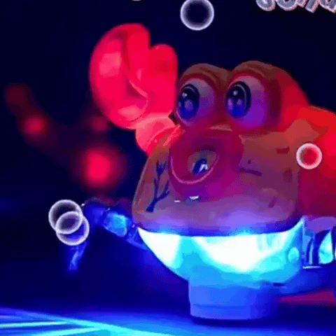 Elektrische Krabbe mit Musik & Licht – Baby Spielzeug