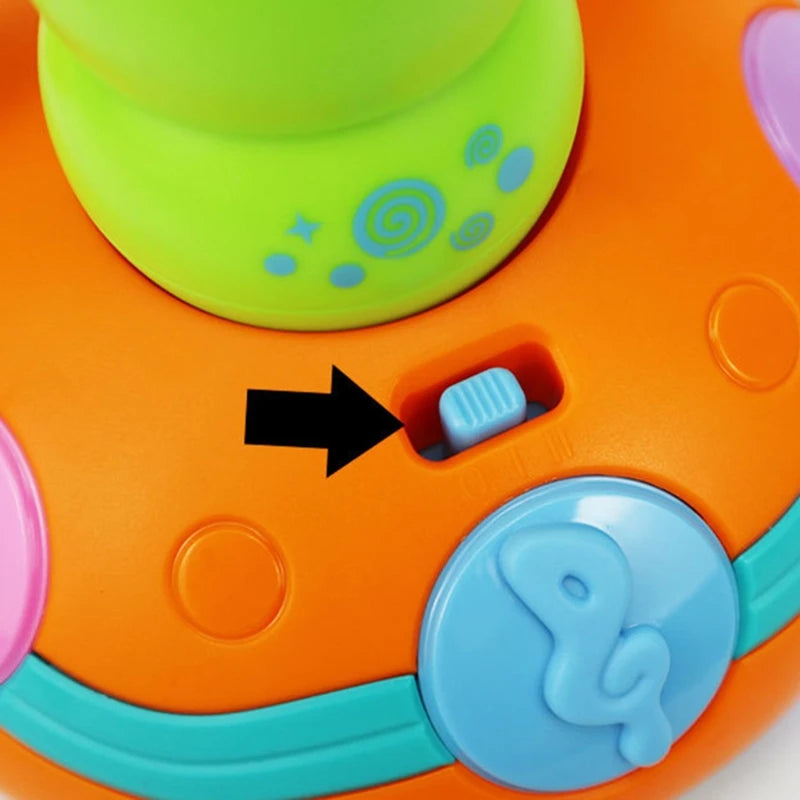 Wackelspaß & Musikfreude – Interaktive Licht-Raupe für Kinder