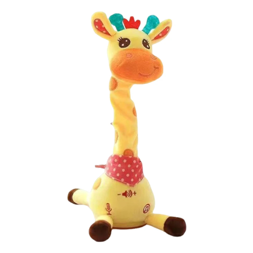 Sprachwiederholende Giraffe – Weiches Kuscheltier mit Musik & Bewegung