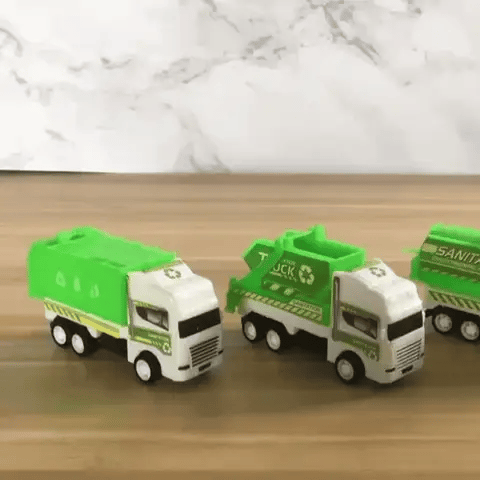 Mini Müllwagen Spielzeug – Robustes Inertia Auto für Kinder