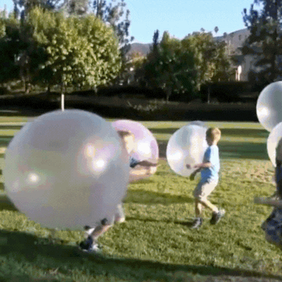 Mega Blase Ball – Aufblasbarer Spaß für Kinder & Familie