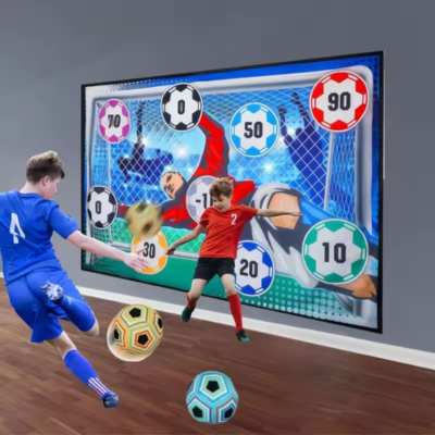 Fußballspielmatte für Kinder – Zielschießen, Spaß & Bewegung