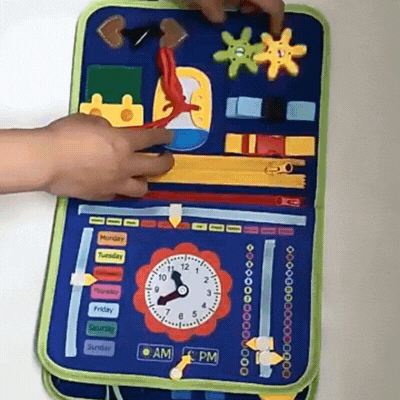 Sensorisches Aktivitätsbrett für Kinder