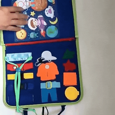 Entdecke die Montessori Busy Board – Spielend Lernen & Spaß!