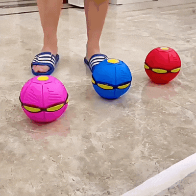 2-in-1 UFO Frisbee und Ball – Das perfekte Wurfspielzeug für Draußen