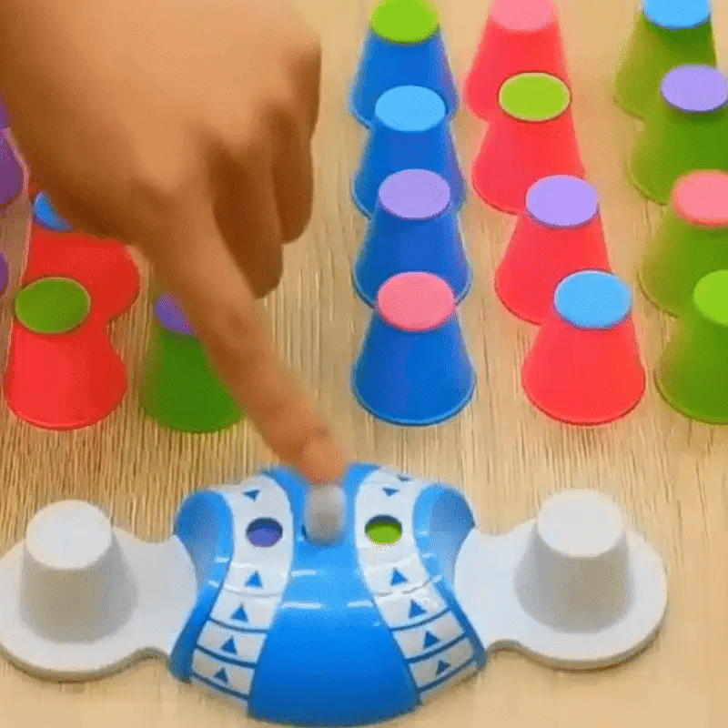 Geschwindigkeit Tassen Herausforderung– Das rasante Logik-Spiel für alle Altersgruppen!