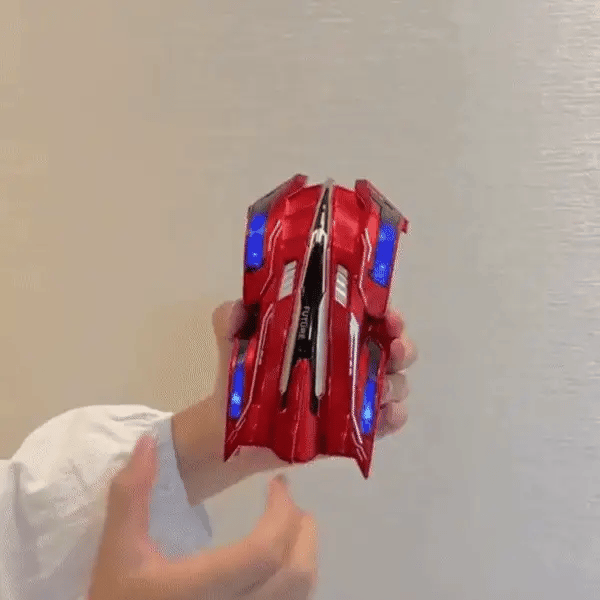 Wandkletter Auto – Fährt an Wänden & Decken mit LED-Licht