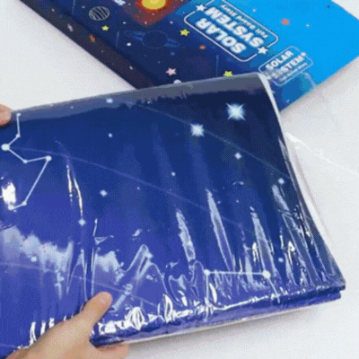 Montessori-Weltraum-Filzboard – spielerisch lernen & entdecken