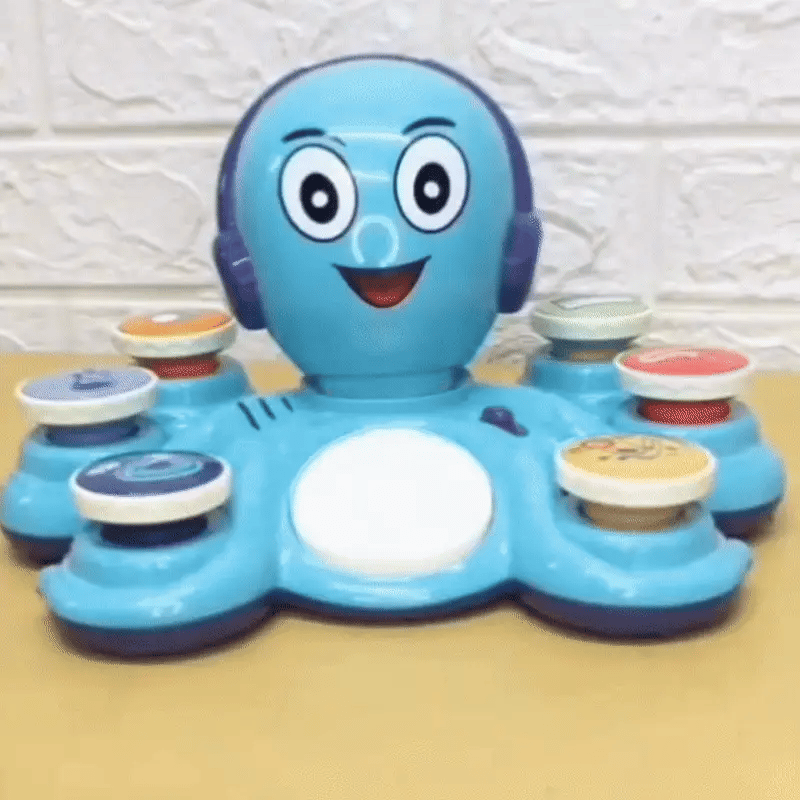 Baby Musik-Oktopus – Spielen, Lernen & Staunen mit Licht & Klängen