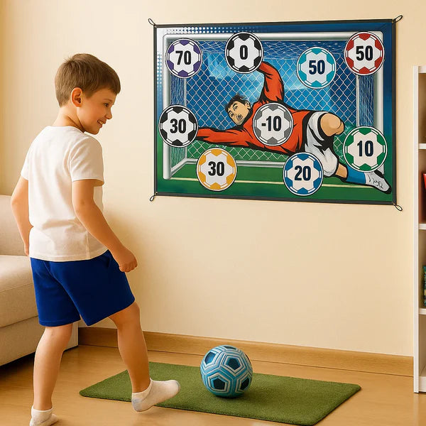 Fußballspielmatte für Kinder – Zielschießen, Spaß & Bewegung