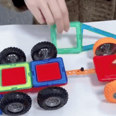 Magnetische Bausteine Satz für Kinder