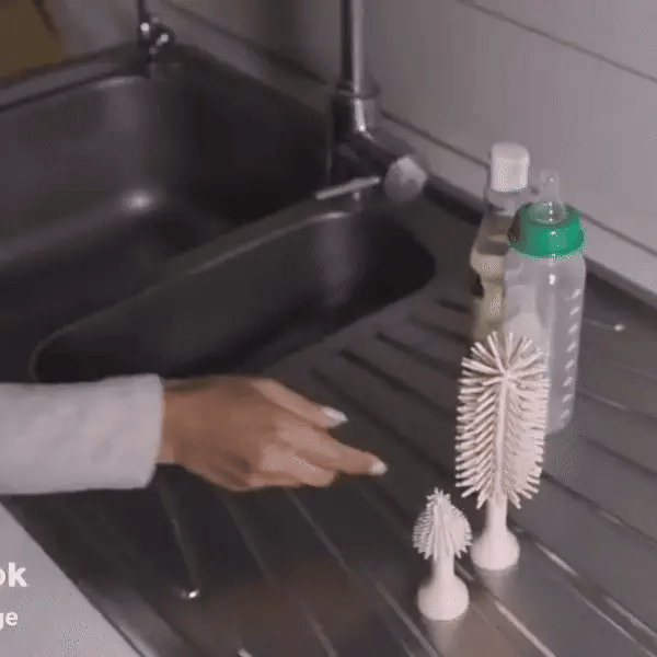 Elektrische Babyflaschenbürste – 360° Reinigung & Akku Power
