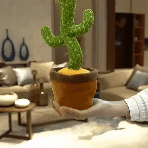 Lustiger Cactus, der spricht, singt & mit dir tanzt