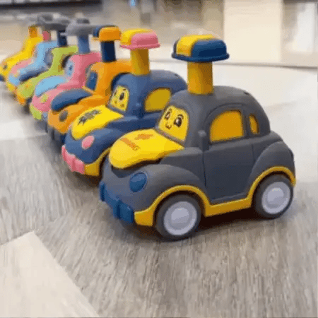 Drücken & Gehen Auto Spielzeug – Lern und Spielset Fahrzeuge