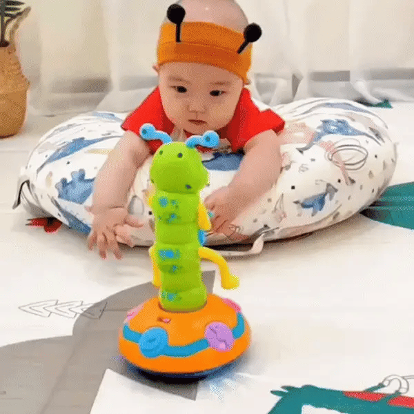 Wackelspaß & Musikfreude – Interaktive Licht-Raupe für Kinder