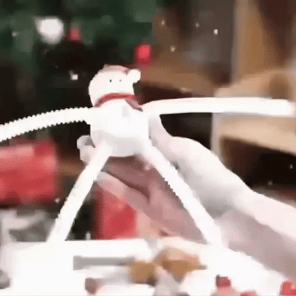 Dehnbare Weihnachtsfiguren – Santa & Co. für Spaß, Stressabbau & festliche Stimmung