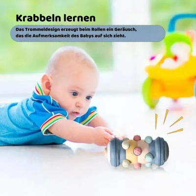 Krabbel-Rollspielzeug für Babys – Lernen, Greifen & Krabbeln entdecken