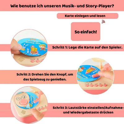 Kinder Musik Grammophon – Geschichten, Lieder & Einschlafen