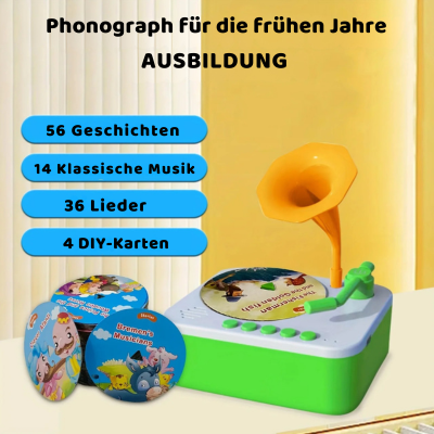 Kinder Musik Grammophon – Geschichten, Lieder & Einschlafen