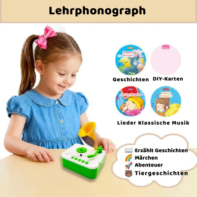 Kinder Musik Grammophon – Geschichten, Lieder & Einschlafen