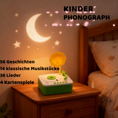 Kinder Musik Grammophon – Geschichten, Lieder & Einschlafen