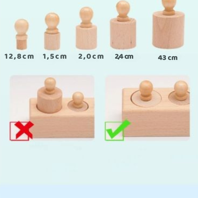 Montessori Lernspielzeug – Intelligentes Holzpuzzle für Kinder