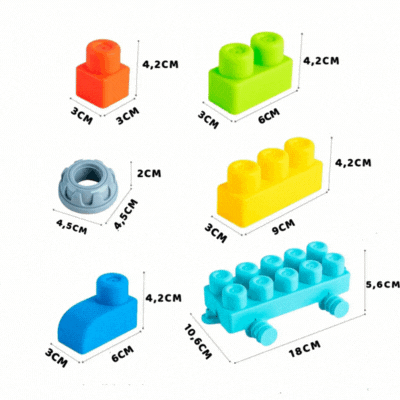 Weich Bausteine für Kinder – Sicheres Bauen, Spielen & Lernen