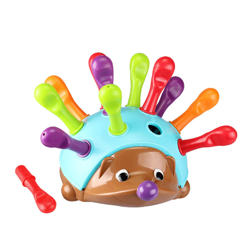 Montessori Puzzle Igel – Spielerisch Farben & Fokus fördern