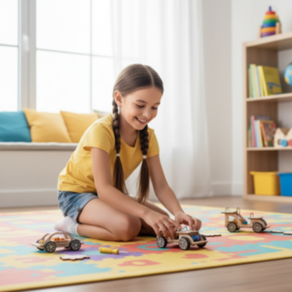 Elektrischer Holzflitzer zum Selberbauen – Für kleine Ingenieure mit großen Ideen