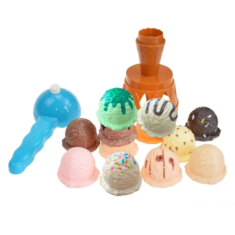 Eiscreme Stapelspiel für Kinder – Farben, Formen & Spielspaß