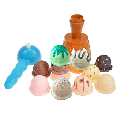Eiscreme Stapelspiel für Kinder – Farben, Formen & Spielspaß