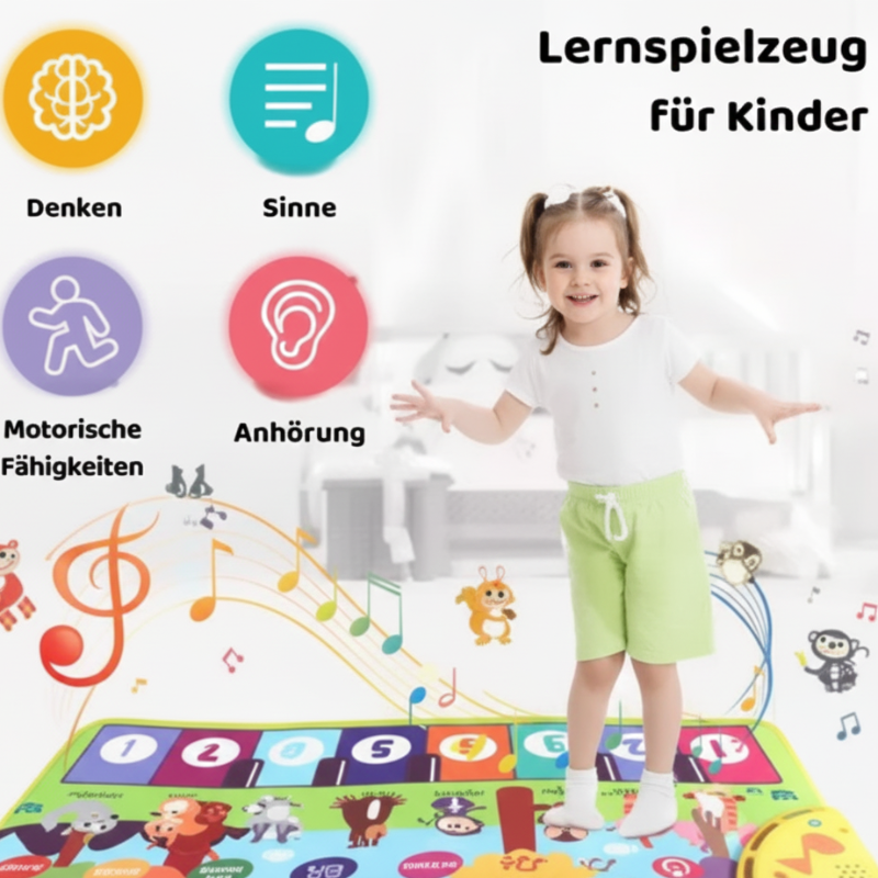 Intelligente Musik-Spielmatte – Lernen, Tanzen & Staunen!