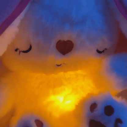 Beruhigendes Musik Kuscheltier Hase mit Licht – Für süße Träume