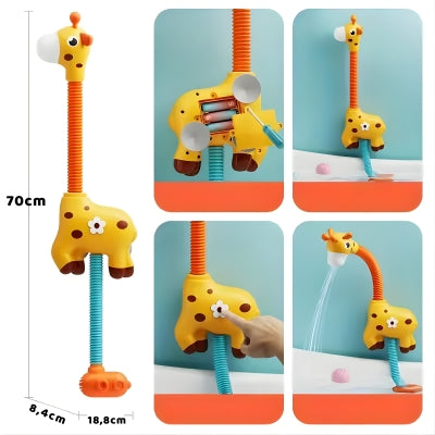 Giraffen-Sprinkler – 360° Wasserspaß für Kinder & Babys
