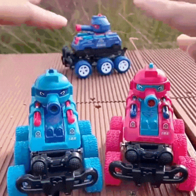 Kollisions-Launch-Tank – geländegängiger Spielpanzer mit Verwandlung