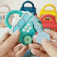 Baby Lernschloss Spielzeug – Zahlen, Farben & Schlüssel entdecken