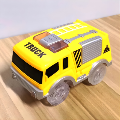 Leuchtende Rennwagen für Magic Tracks – mehr Bahn-Aktion Projekt (mit Beleuchtung)