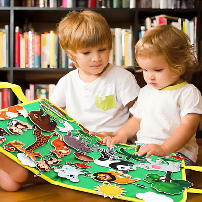 Montessori Weltraum-Filzboard – Lernen, Spielen & Entdecken