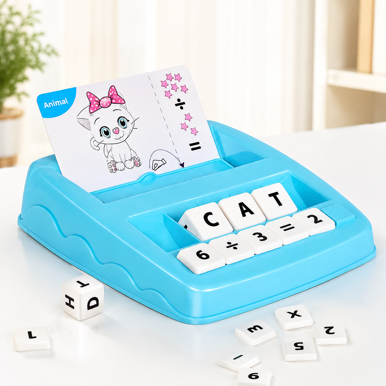 2-in-1 Vorschul-Lernspiel – Buchstaben, Wörter & Zahlen spielerisch lernen