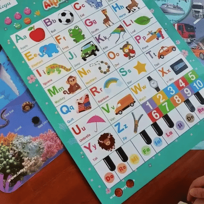 Audio Lernposter mit Musik – Spielerisch Lernen für Kinder